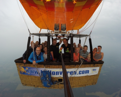 Ballonvaart vanaf Nijverdal met piloten Wiep en Martijn